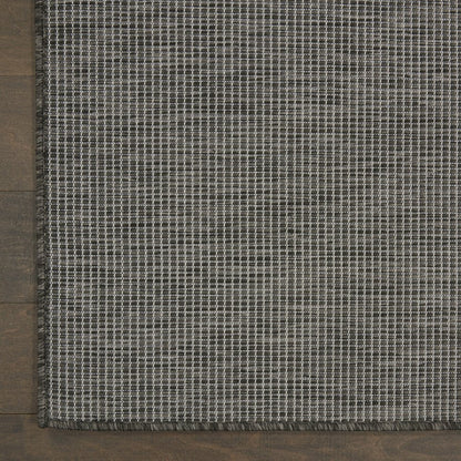 4' X 6' Charcoal Indoor Outdoor Area Rug HomeRoots