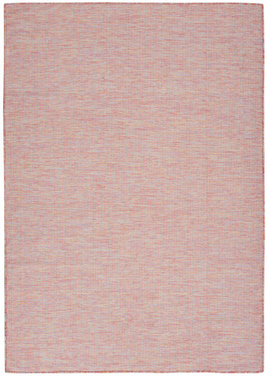 5' X 7' Dark Red Power Loom Area Rug