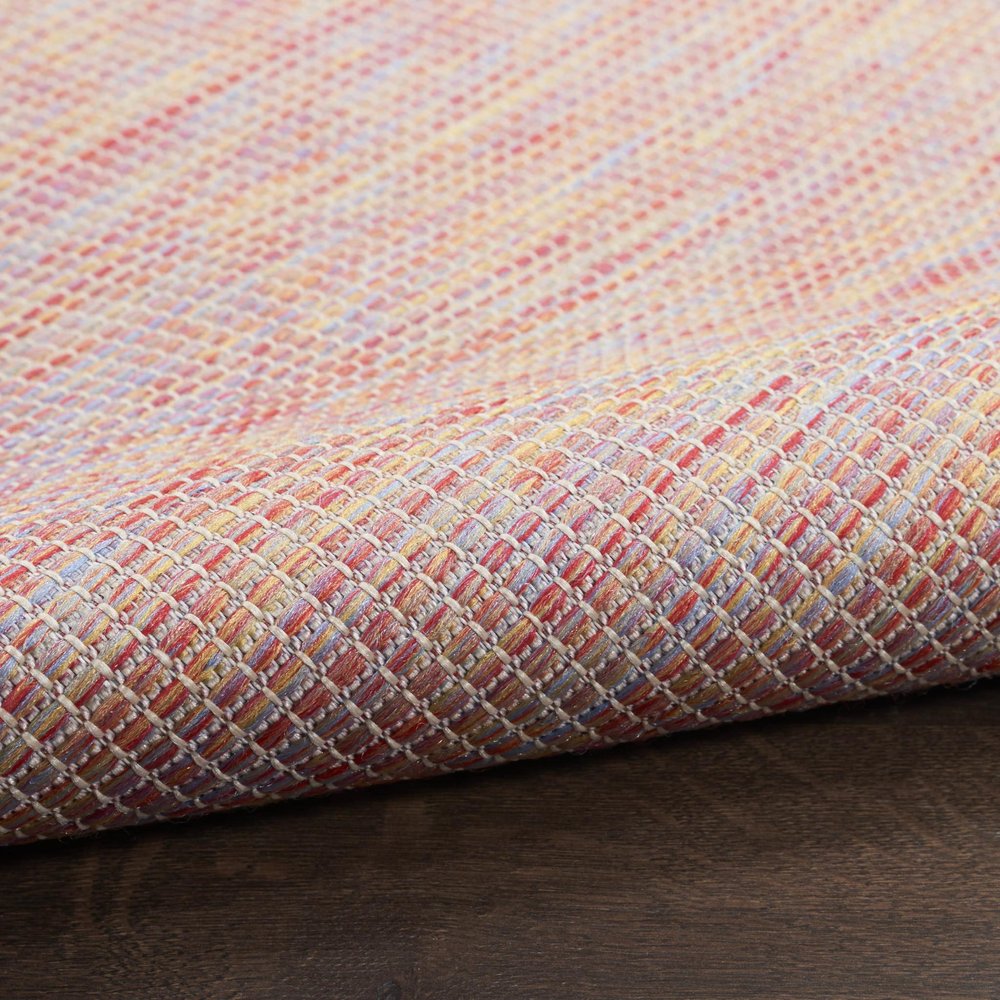 5' X 7' Red Indoor Outdoor Area Rug HomeRoots