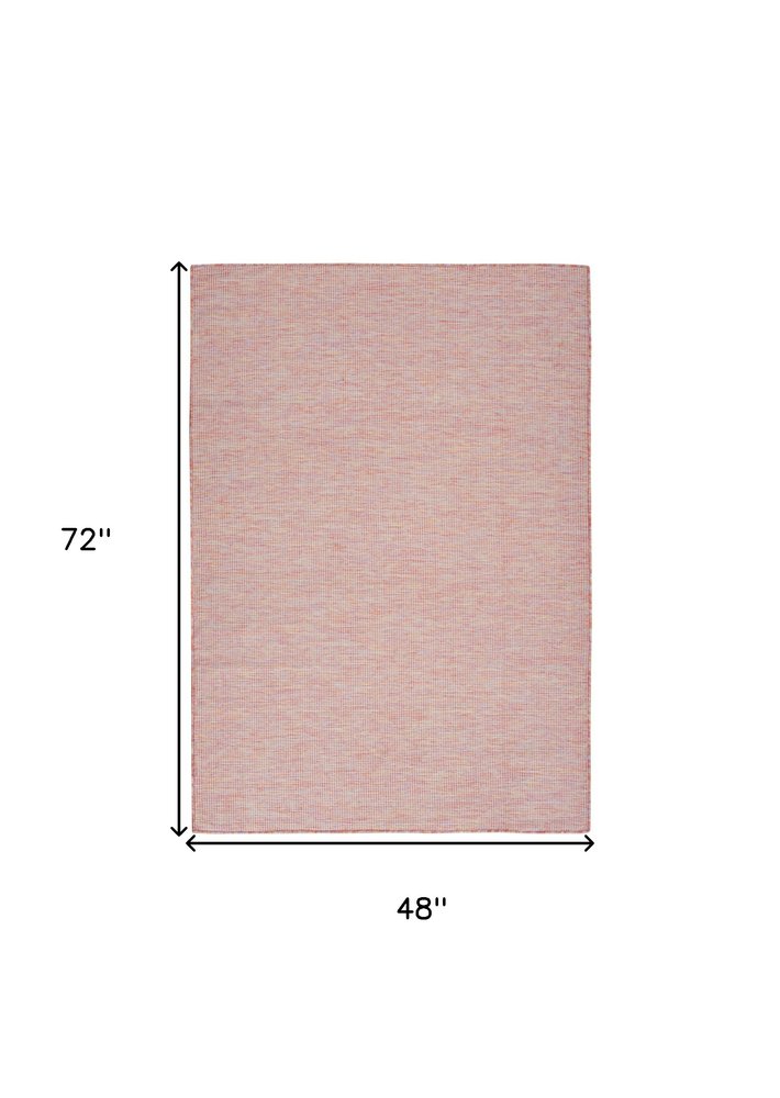 4' X 6' Gray Indoor Outdoor Area Rug — view 1