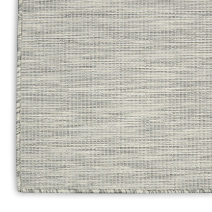 8' Gray Power Loom Runner Rug HomeRoots