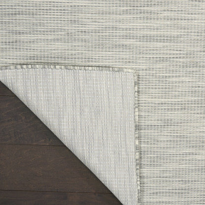 8' Gray Power Loom Runner Rug HomeRoots