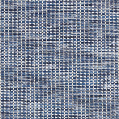 5' X 7' Navy Blue Indoor Outdoor Area Rug HomeRoots