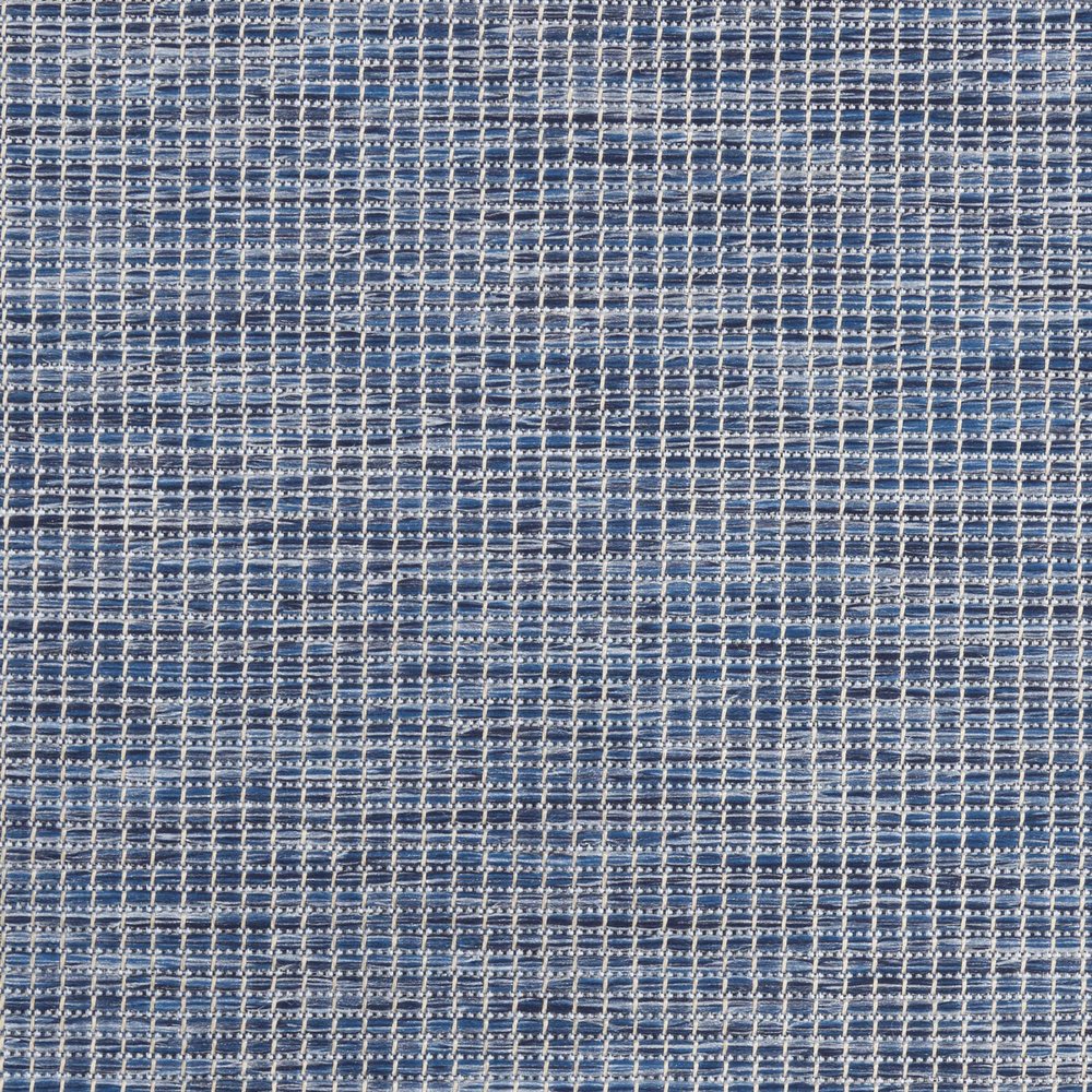 12' Navy Blue Power Loom Runner Rug HomeRoots