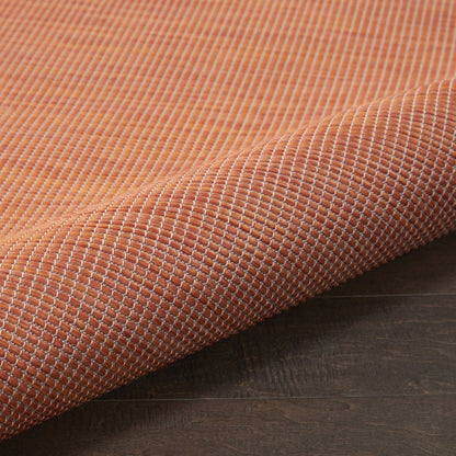 8' X 10' Terra Cotta Indoor Outdoor Area Rug HomeRoots