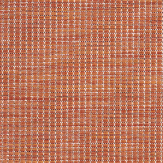 8' Rust Indoor Outdoor Runner Rug