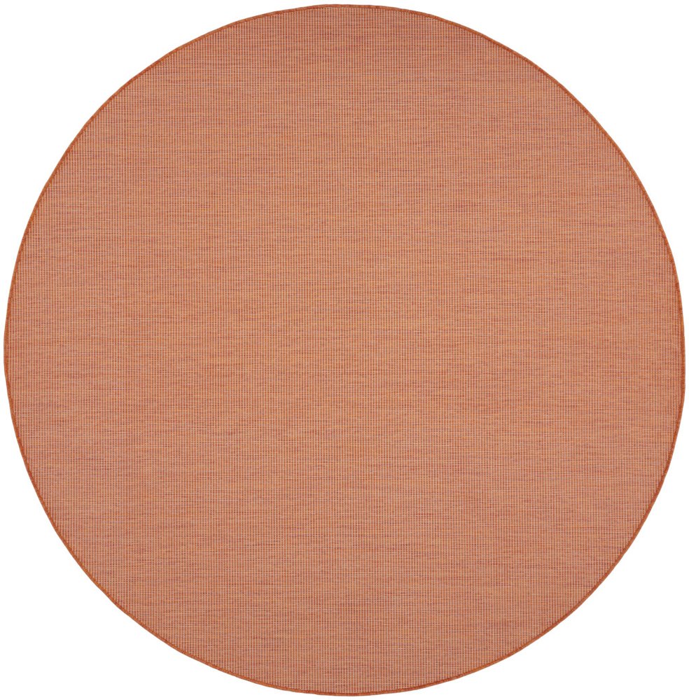 8' Terracotta Indoor Outdoor Area Rug — view 7