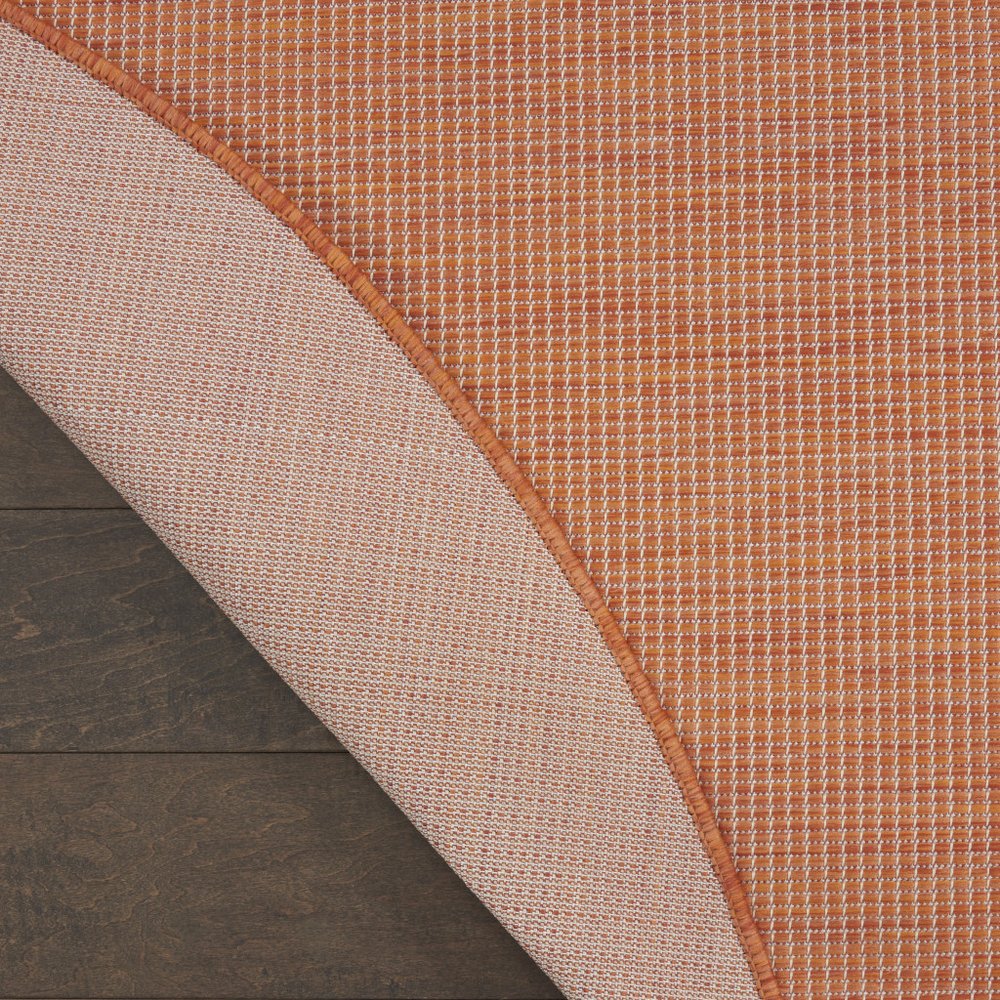 8' Terracotta Indoor Outdoor Area Rug — view 8