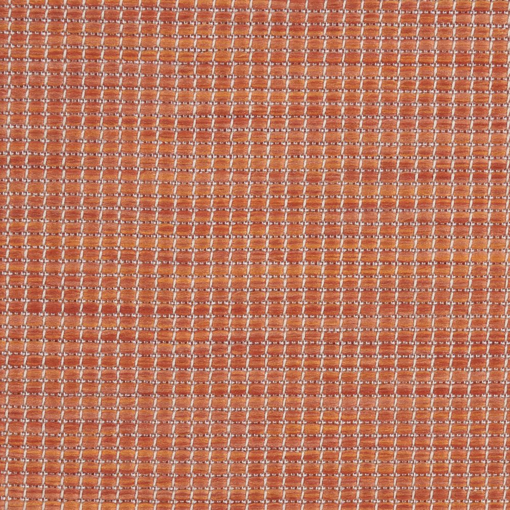 7' X 10' Terracotta Indoor Outdoor Area Rug HomeRoots