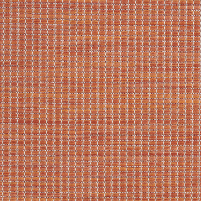 7' X 10' Rust Power Loom Area Rug