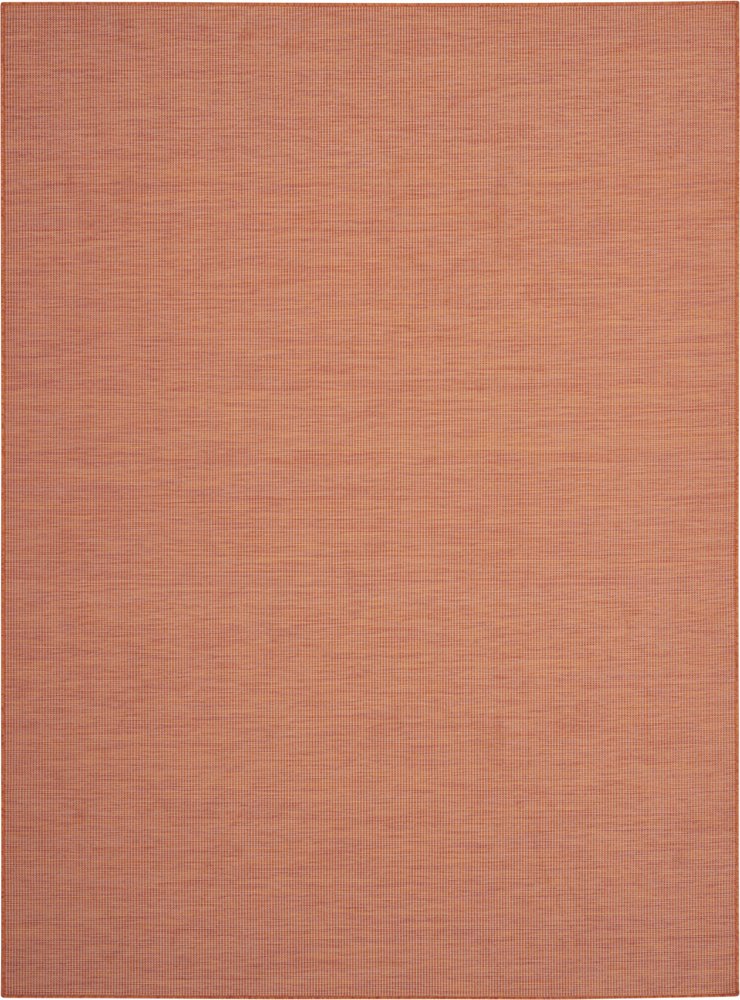 7' X 10' Terracotta Indoor Outdoor Area Rug — view 7
