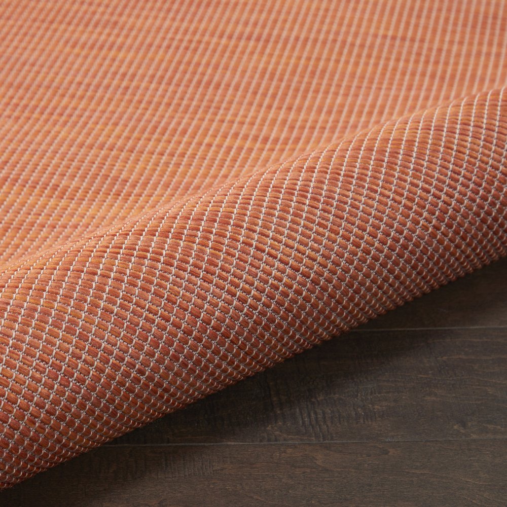 6' Terracotta Indoor Outdoor Area Rug — view 4