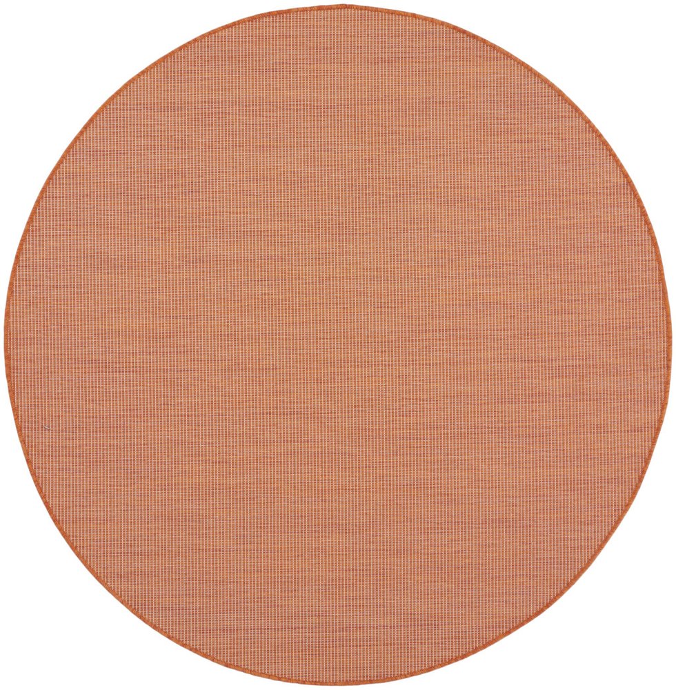 6' Terracotta Indoor Outdoor Area Rug — view 7