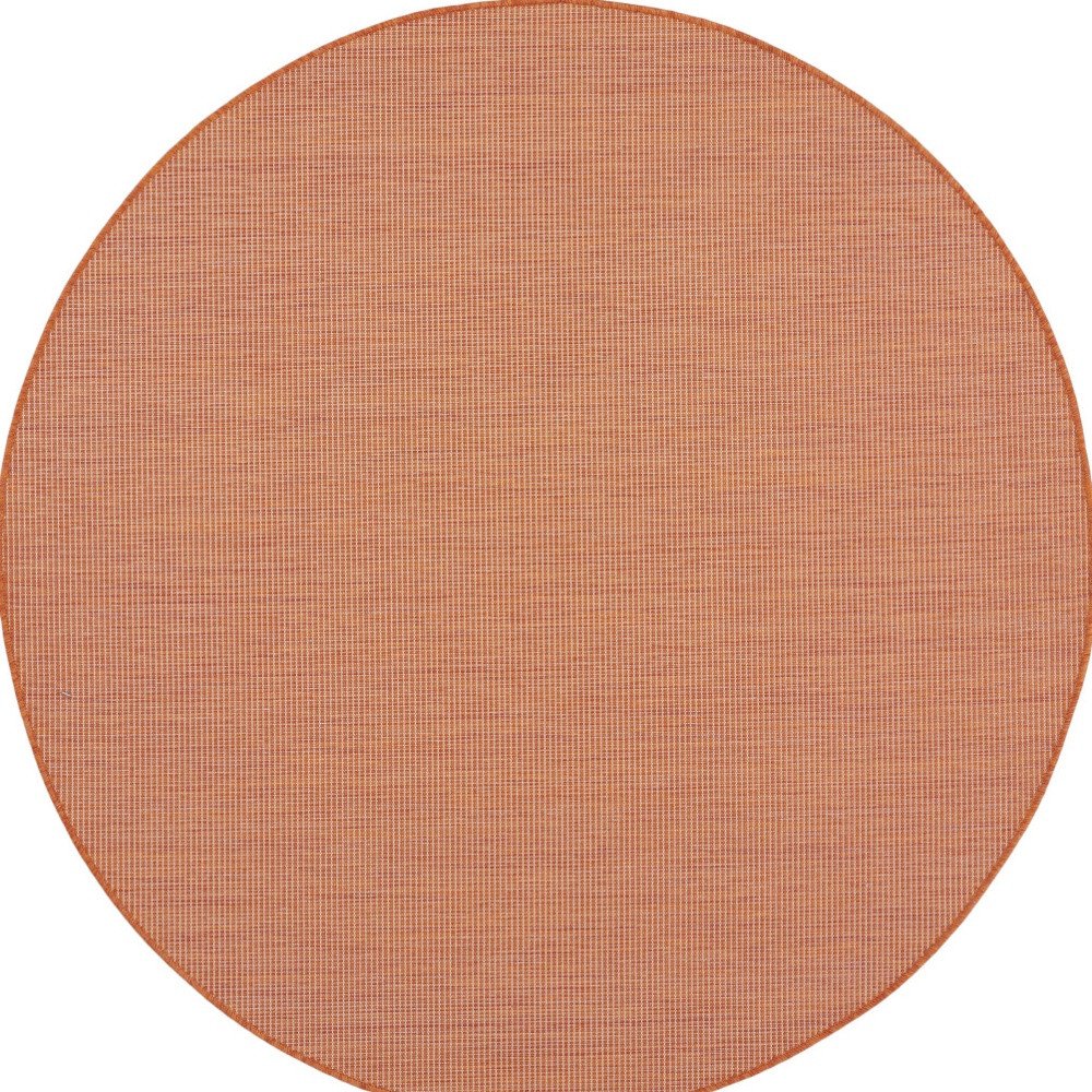 6' Terracotta Indoor Outdoor Area Rug — view 3