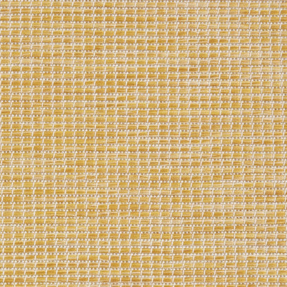 5' X 7' Yellow Indoor Outdoor Area Rug