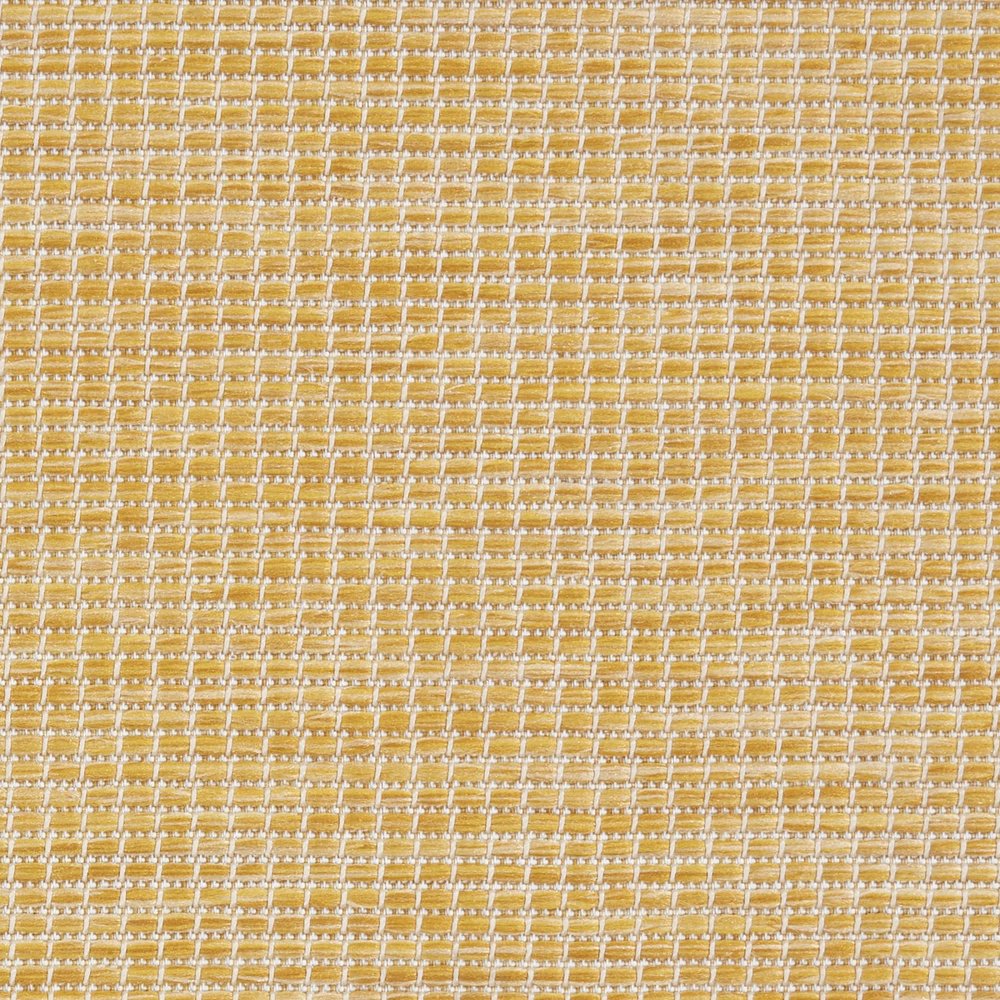 4' X 6' Yellow Indoor Outdoor Area Rug — view 3