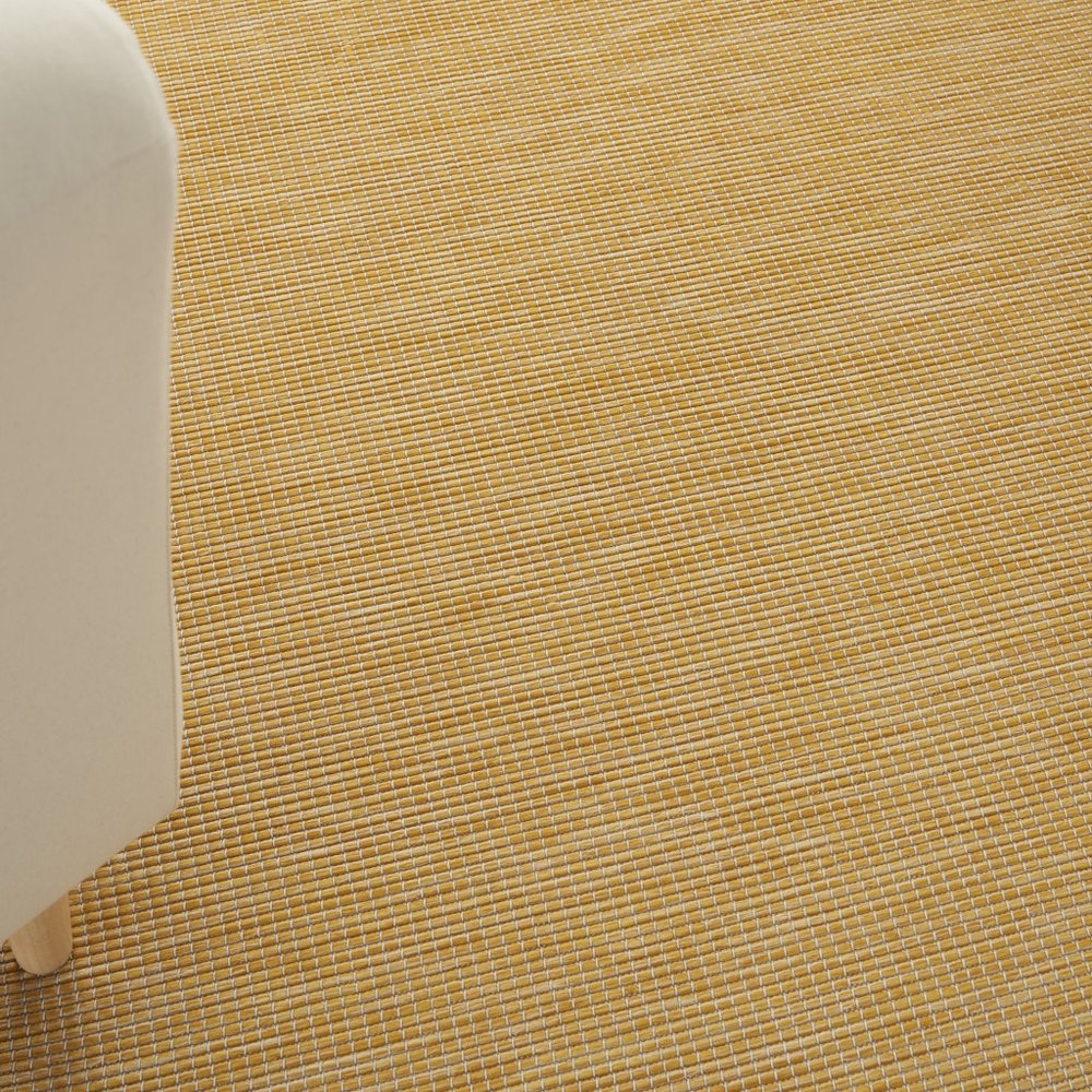 4' X 6' Yellow Indoor Outdoor Area Rug — view 6