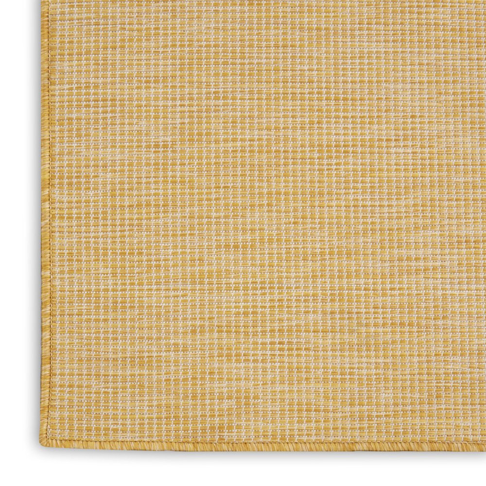 12' Yellow Indoor Outdoor Area Rug HomeRoots