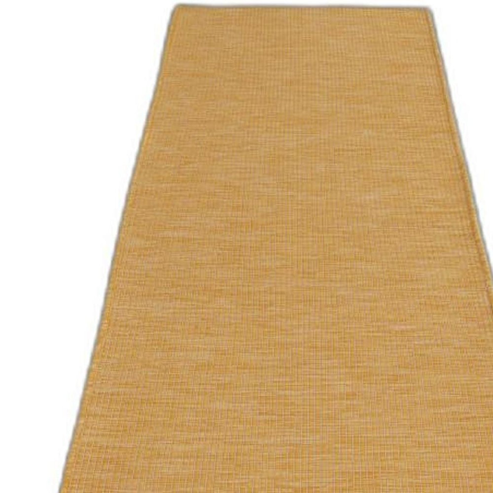 12' Yellow Indoor Outdoor Area Rug HomeRoots