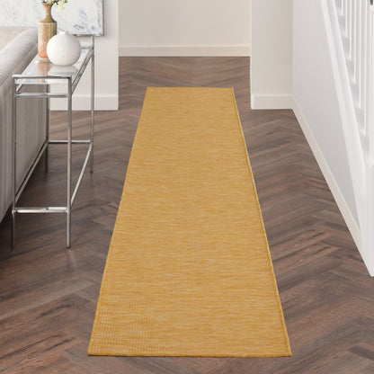 12' Yellow Indoor Outdoor Area Rug HomeRoots