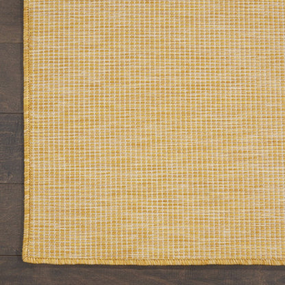 10' Yellow Indoor Outdoor Area Rug HomeRoots