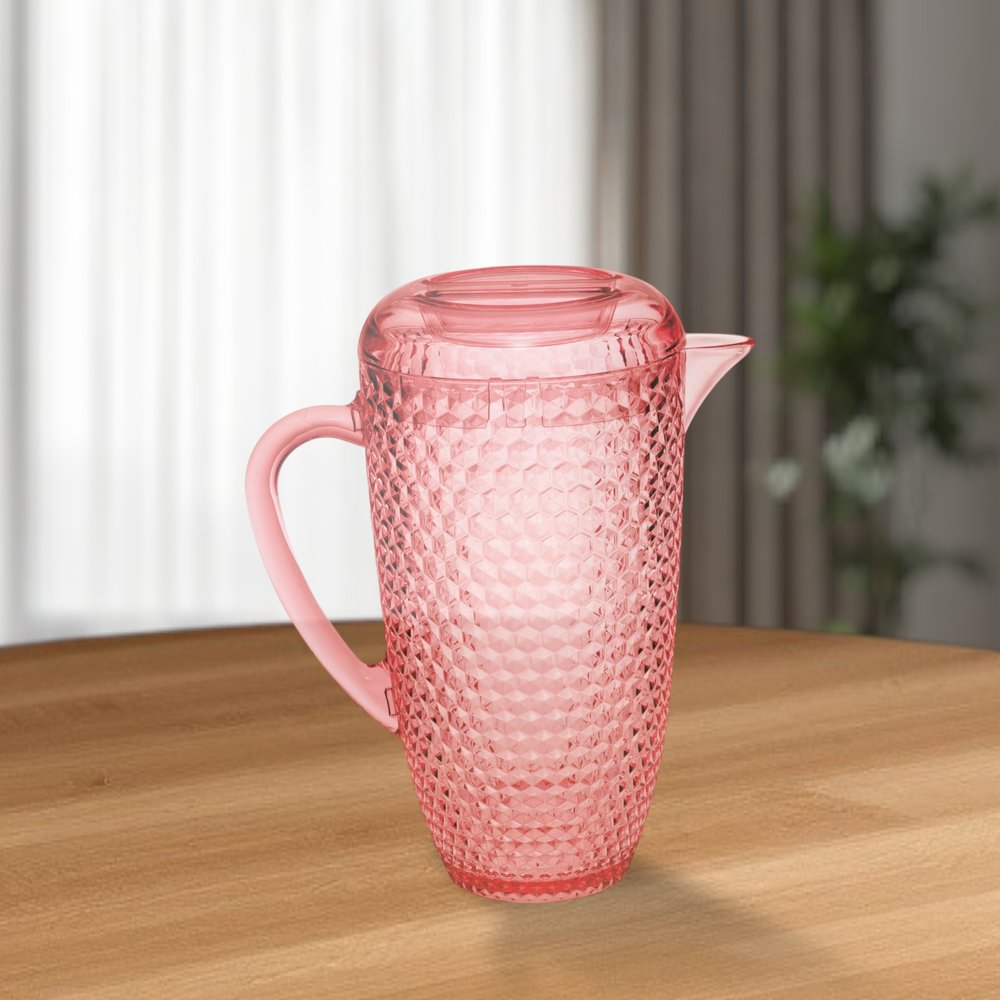 2.5 Quart Blue Diamond Acrylic Pitcher HomeRoots