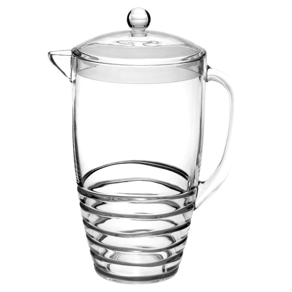 2.5 Quart Clear Swirl Acrylic Pitcher HomeRoots
