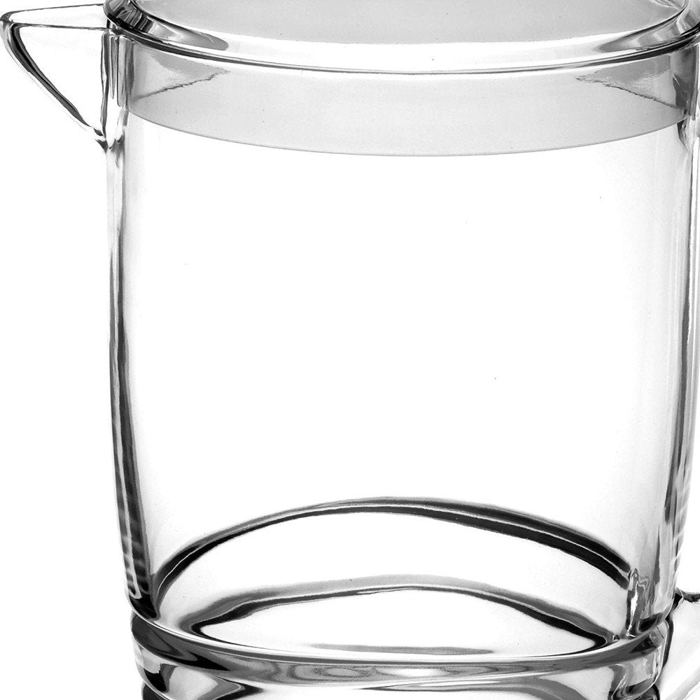 2.5 Quart Clear Swirl Acrylic Pitcher HomeRoots