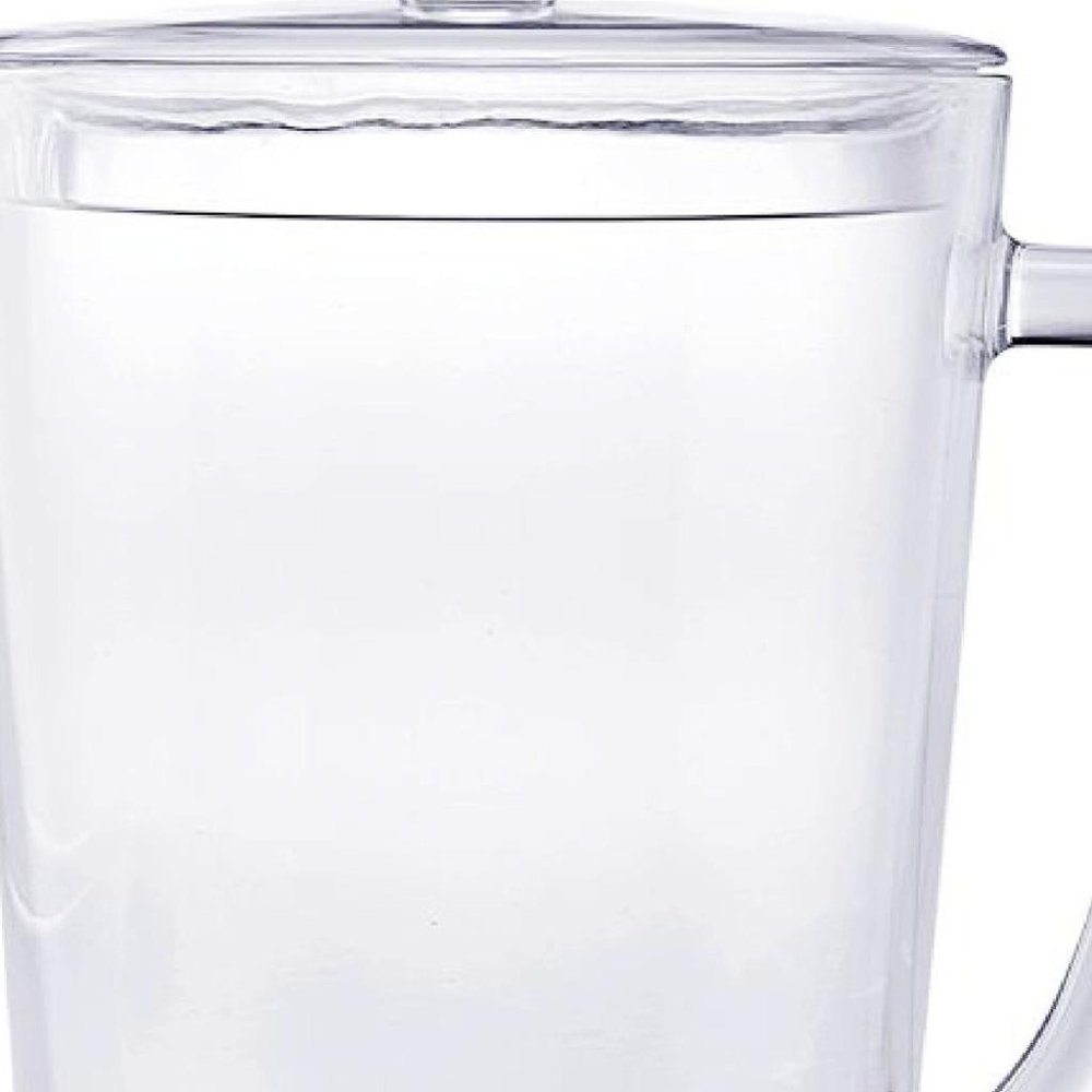 Clear Acrylic Convex Curve Shape Stemless Pitcher HomeRoots