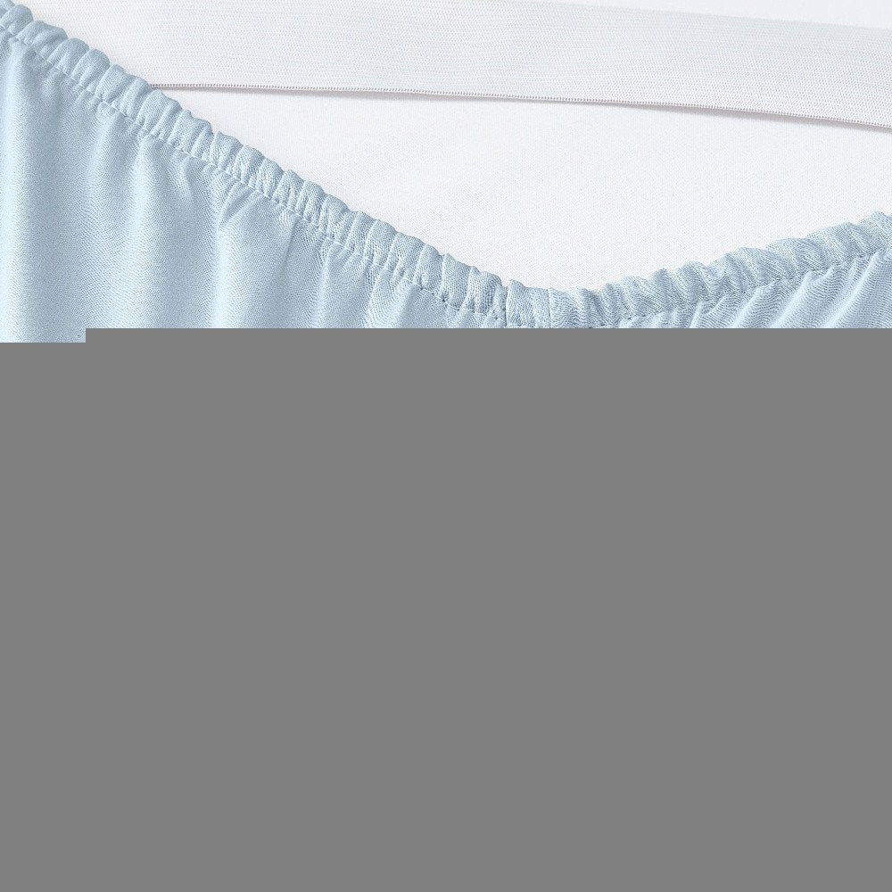 Six Piece Powder Blue Tencel Lyocell King Sheet Set HomeRoots