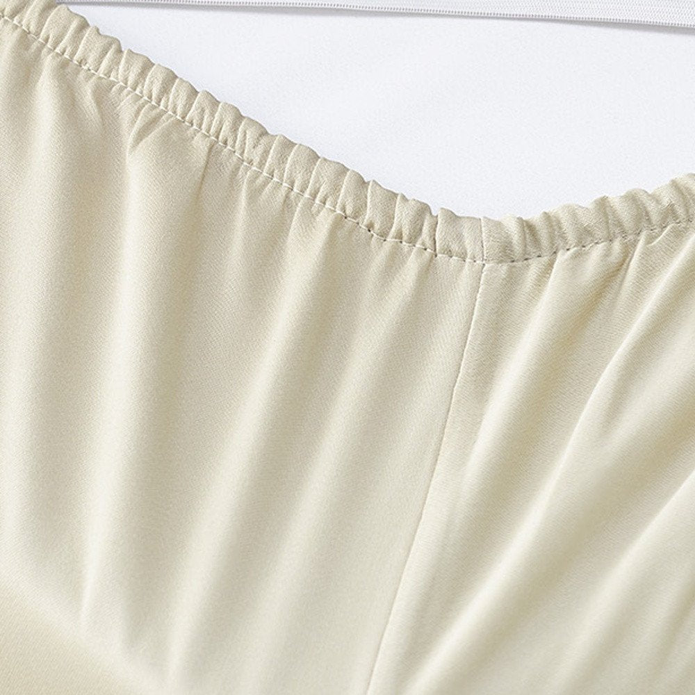 Six Piece Ivory Tencel Lyocell Queen Sheet Set HomeRoots