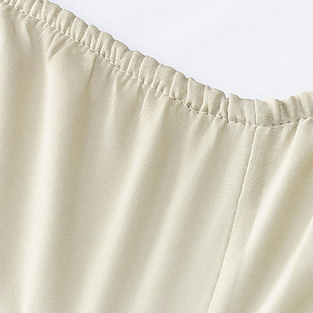 Six Piece Ivory Tencel Lyocell Queen Sheet Set HomeRoots