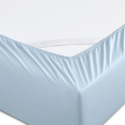 Six Piece Powder Blue Tencel Lyocell Queen Sheet Set HomeRoots