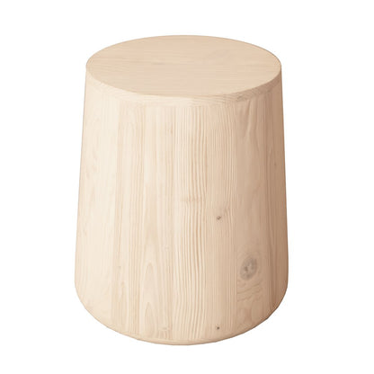 18" Natural Solid Wood Round End Table HomeRoots
