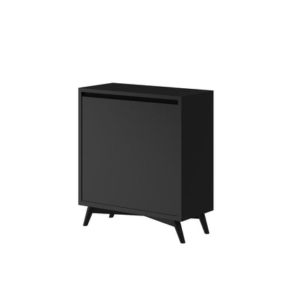 56" Black Solid Wood Seven Drawer Double Dresser HomeRoots