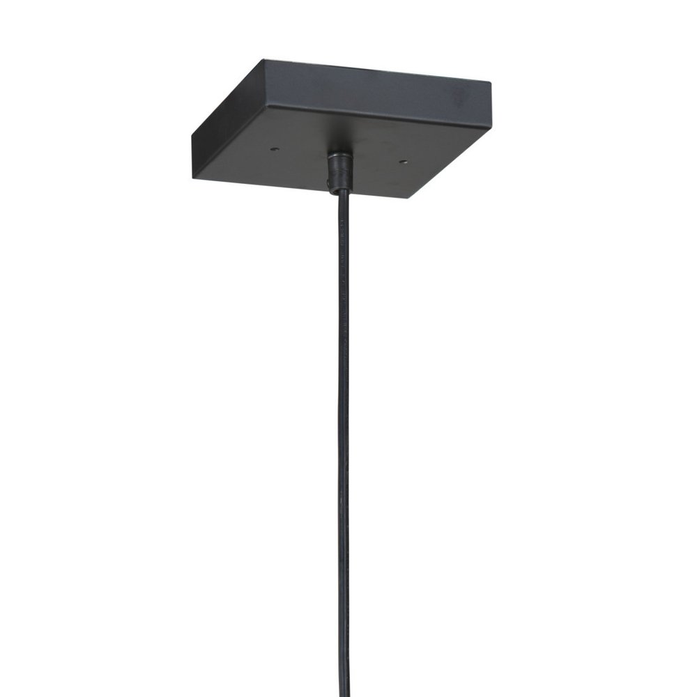 Gold and Black Geometric Metal Ceiling Light — view 8