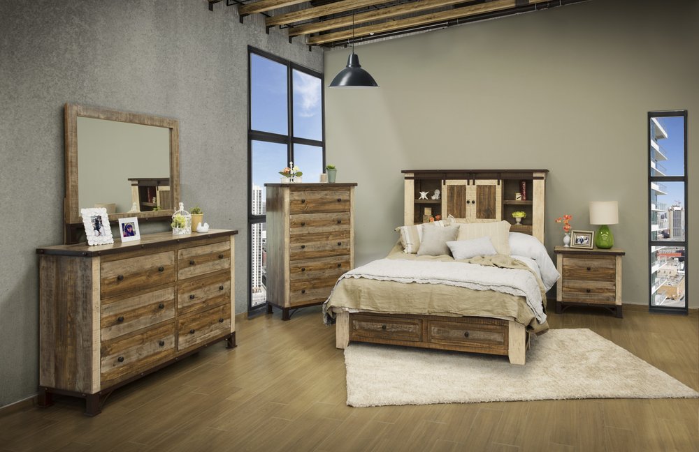 61" Brown Solid Wood Six Drawer Double Dresser HomeRoots