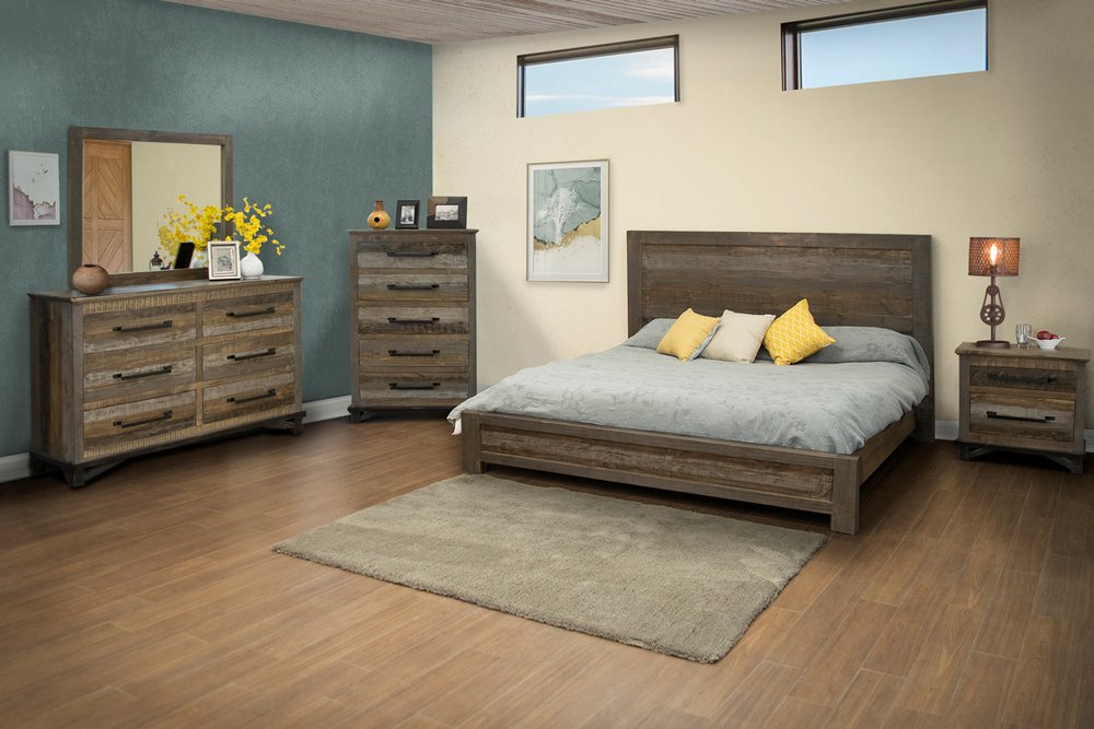 62" Brown Solid Wood Six Drawer Double Dresser HomeRoots