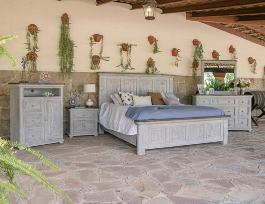 39" Gray Solid Wood Three Drawer Chest HomeRoots