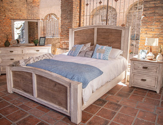 37" Cream Solid Wood Four Drawer Chest HomeRoots