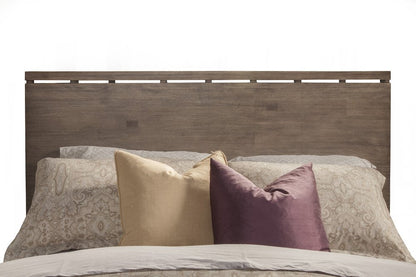 Gray Distressed Wood King Bed Frame HomeRoots