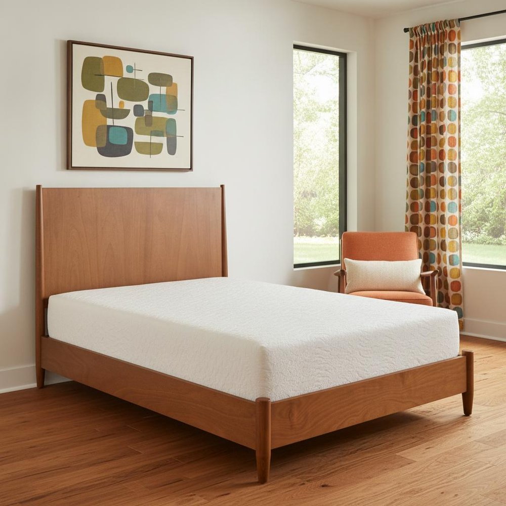 Brown Solid Wood Queen Bed Frame HomeRoots