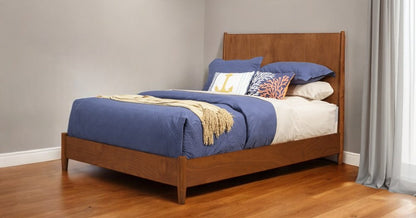 Brown Solid Wood California King Bed Frame HomeRoots