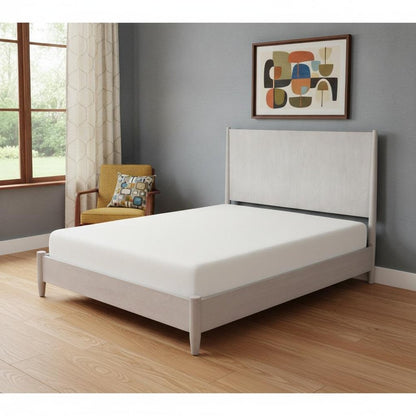 Gray Solid Wood Queen Bed Frame HomeRoots