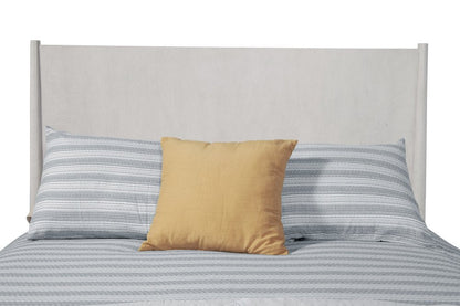 Gray Solid Wood King Bed Frame HomeRoots