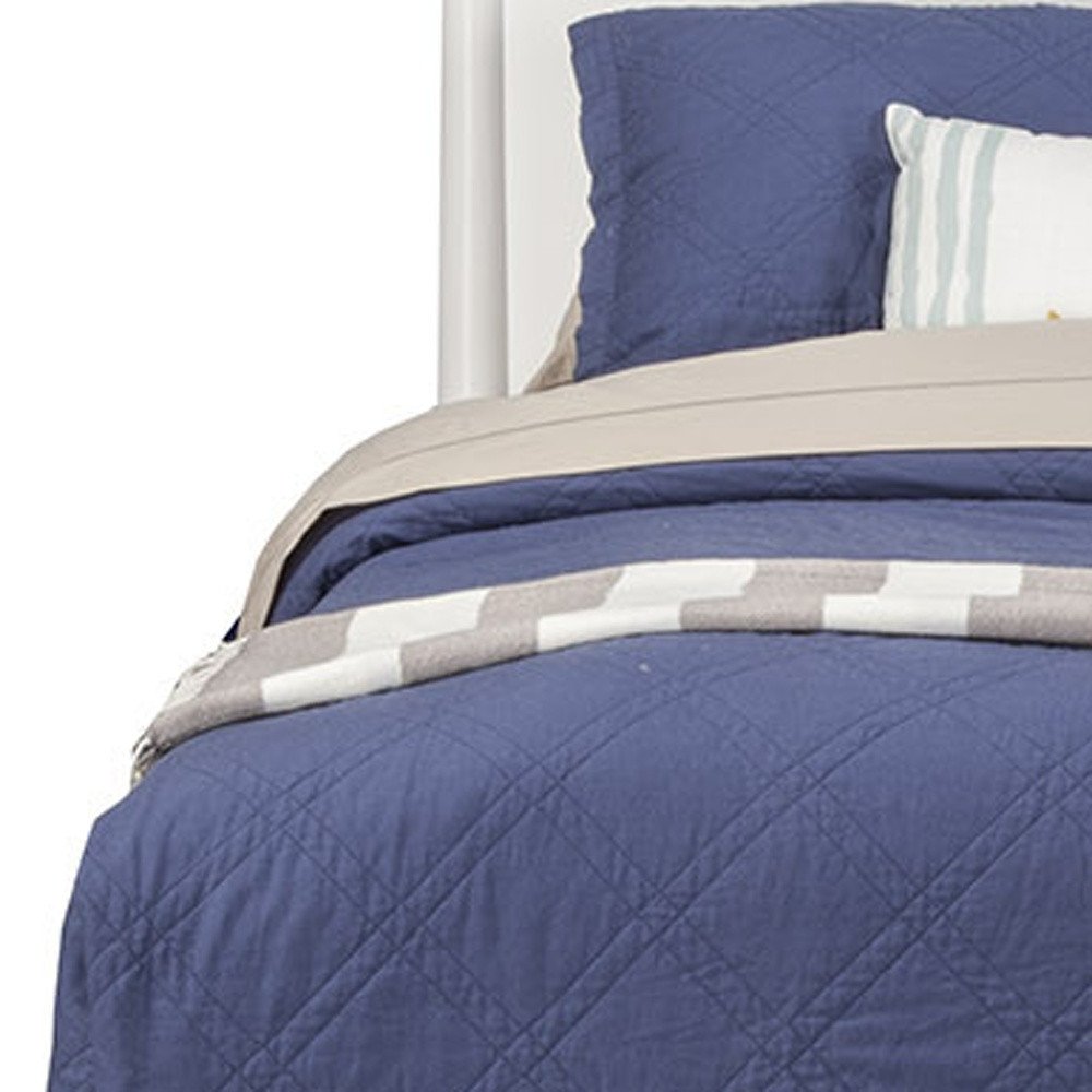 White Solid Wood California King Bed Frame HomeRoots