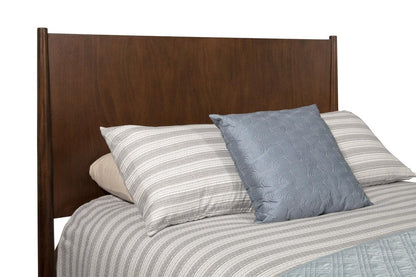 Brown Solid Wood Queen Bed Frame HomeRoots