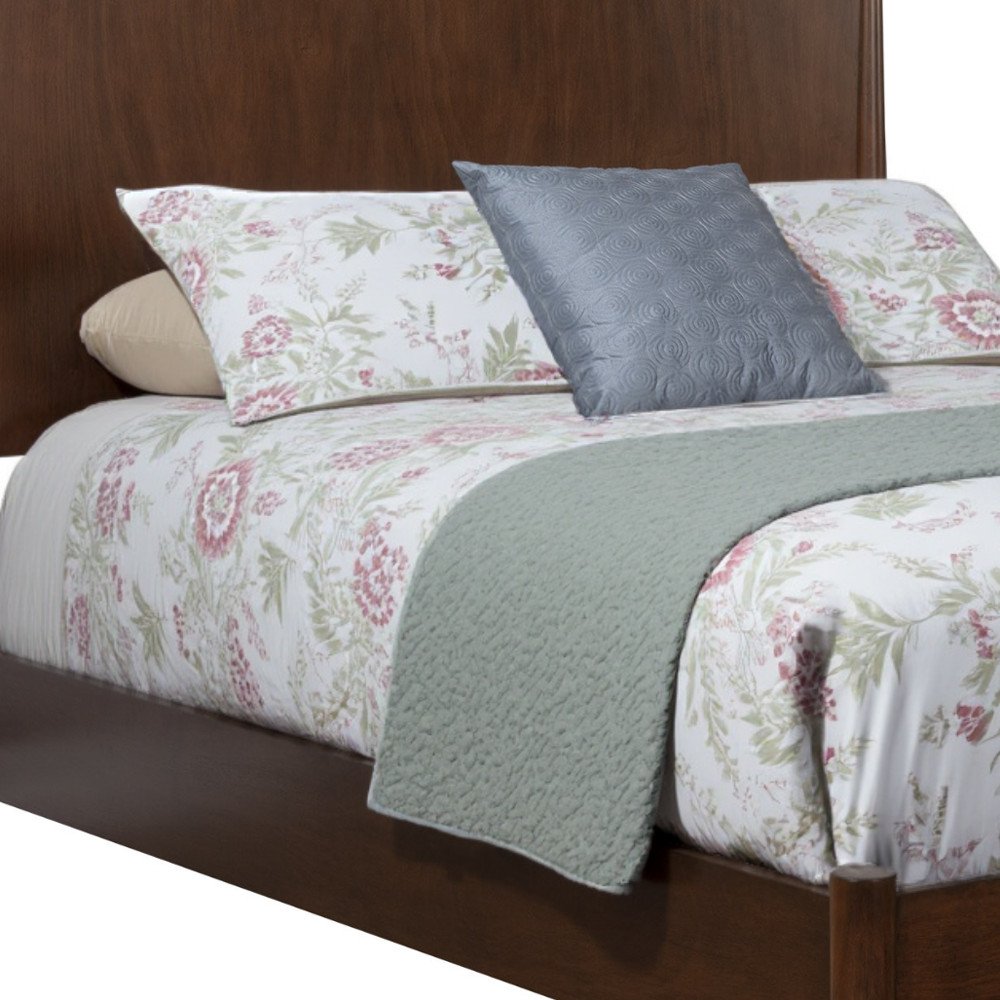 Brown Solid Wood California King Bed Frame HomeRoots