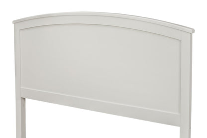 White Solid Wood King Bed Frame HomeRoots