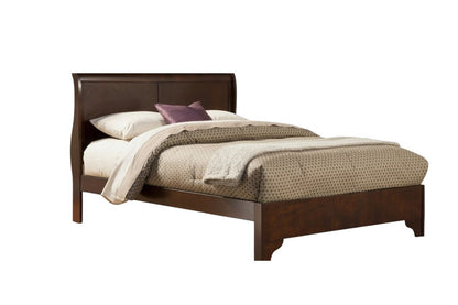 Brown Wood California King Bed Frame HomeRoots